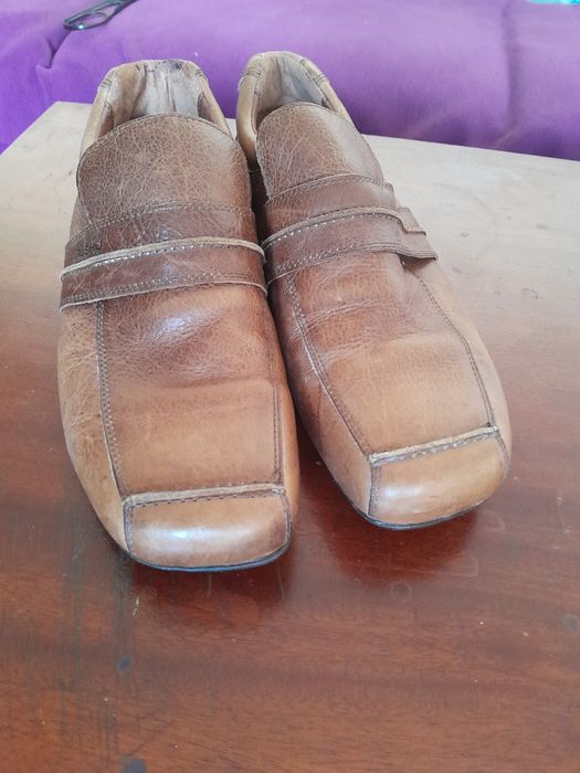 Pantofii din piele naturala ms 43
