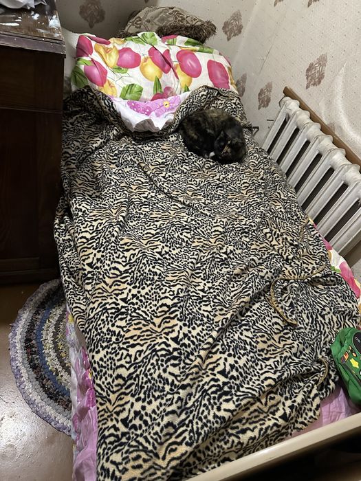 Продам кровать односпальную с 2-мя матрсами в подарок