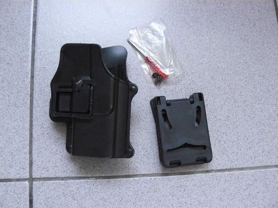 Toc Pistol COLT 1911 Curea PRIMAL GEAR Din Polymer,Nou,Negru,Cu Blocaj