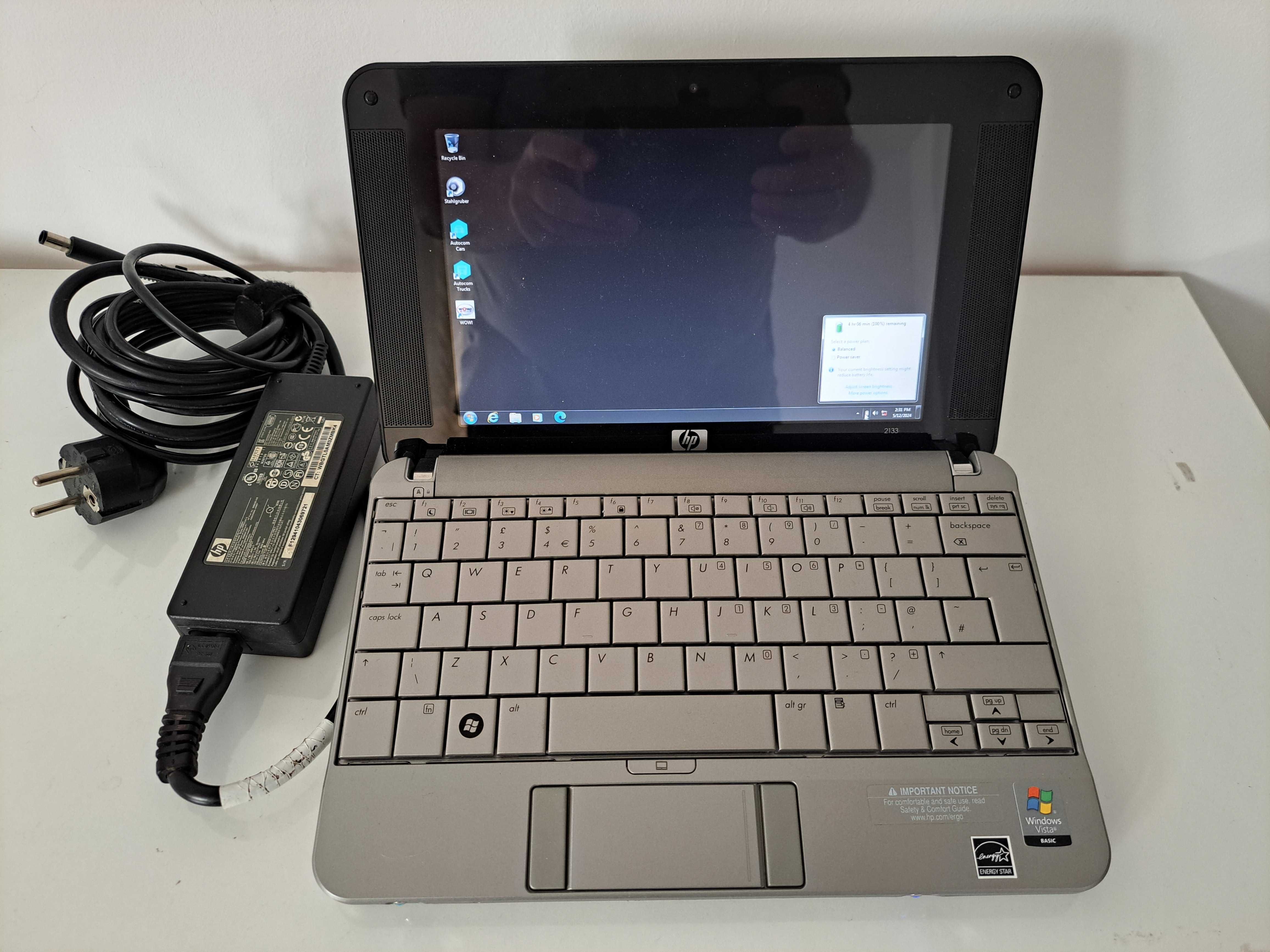Minilaptop HP pentru diagnoză auto, gata configurat, Delphi 2020