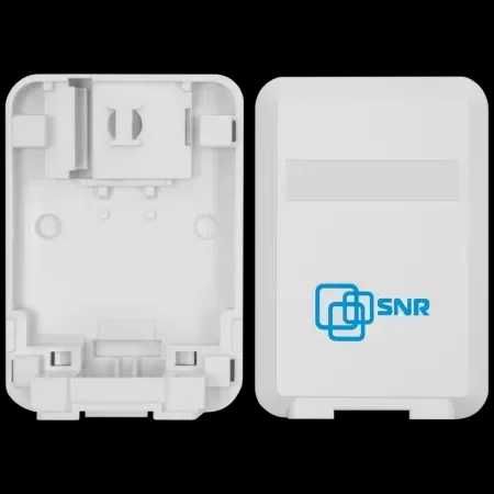 Корпус настенной розетки под модули KeyStone, 2 порта