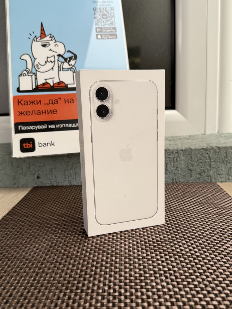 НОВ! /*ЛИЗИНГ*/ iPhone 16 Plus 128Gb White Айфон Гаранция Айфон