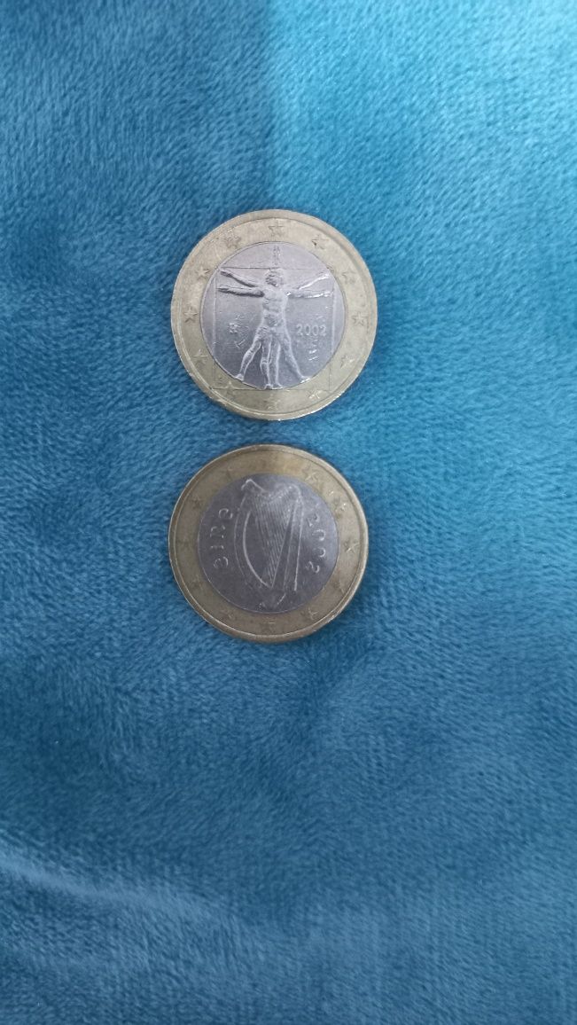 Monede euro din anii 1999,2000,2002,2003