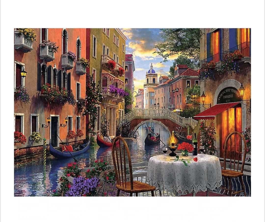 Puzzle 'Cina romantica', 6000 piese