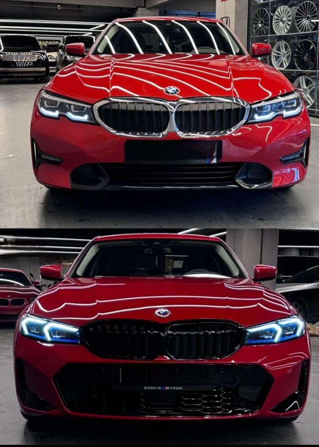 G20 LCI M340i пакет предна броня фарове задна броня дифузьор накрайниц