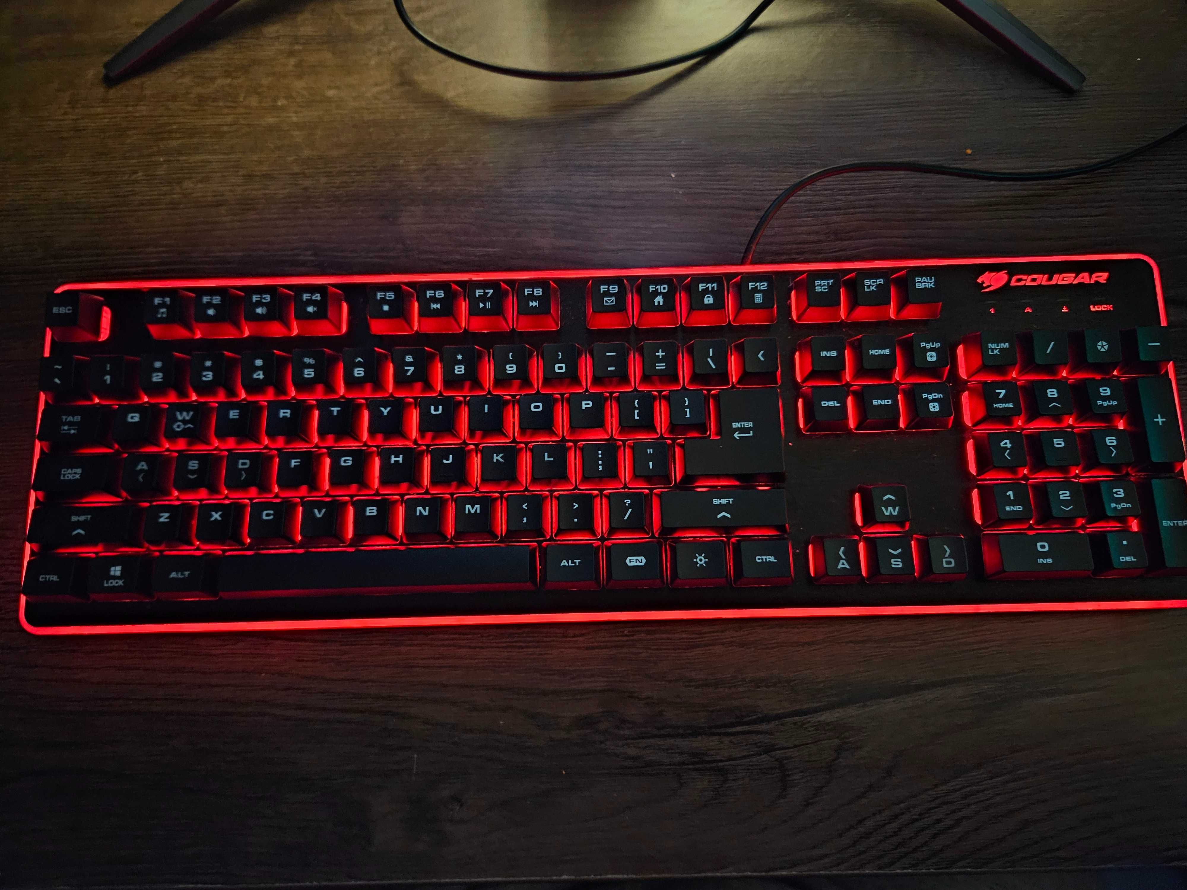 Клавиатура Cougar cor RGB, механична