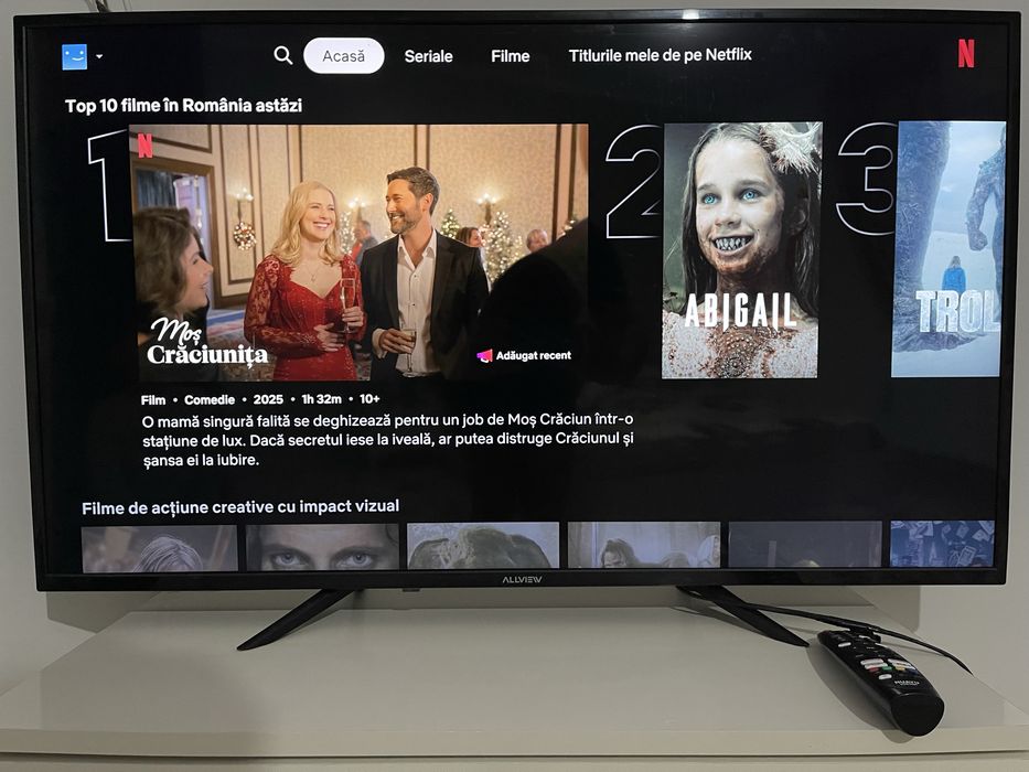 Vand Tv smart Allview 4k UHD 110cm