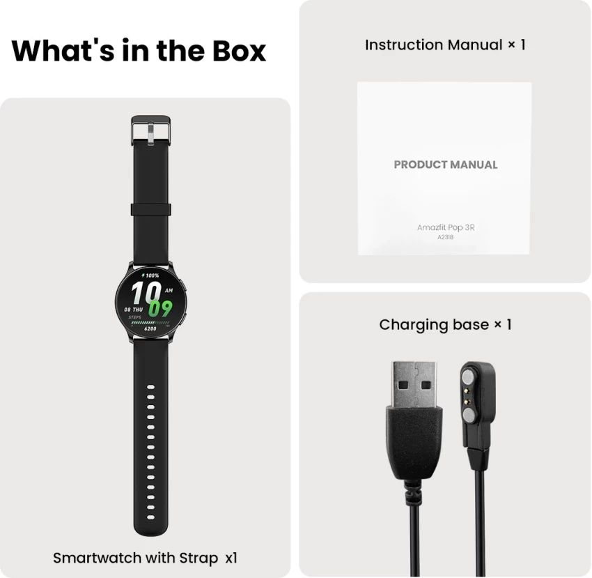 Amazfit POP 3R New Model 2024