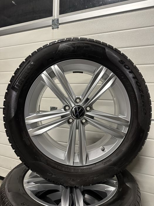Jante 18 ORIGINALE VW Tiguan R-Line Iarna 235/55/18 Allspace Volkswage