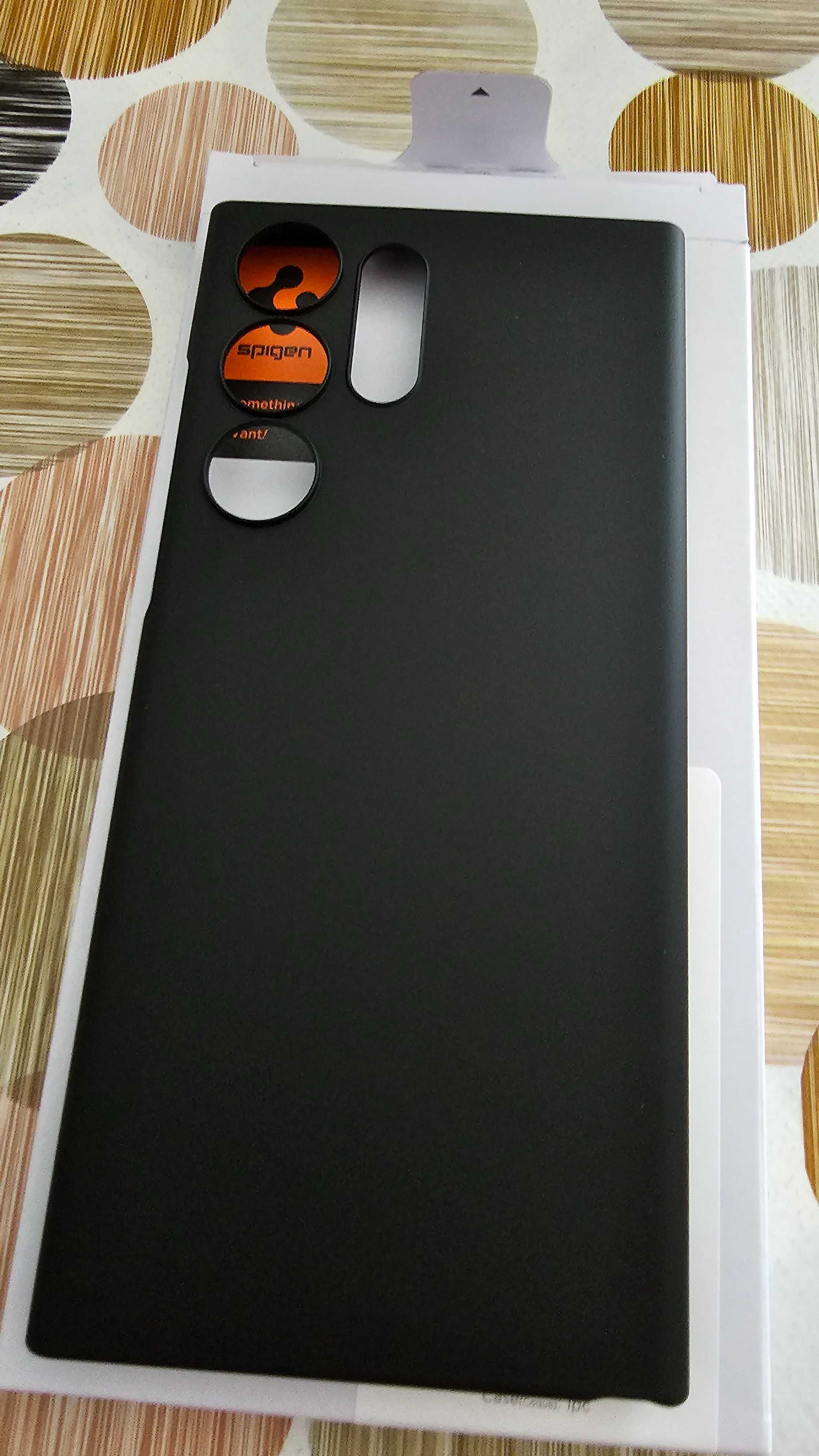 S24 Ultra,S23 Ultra SPIGEN Air Skin тънък гръб Air Skin Case  Черен