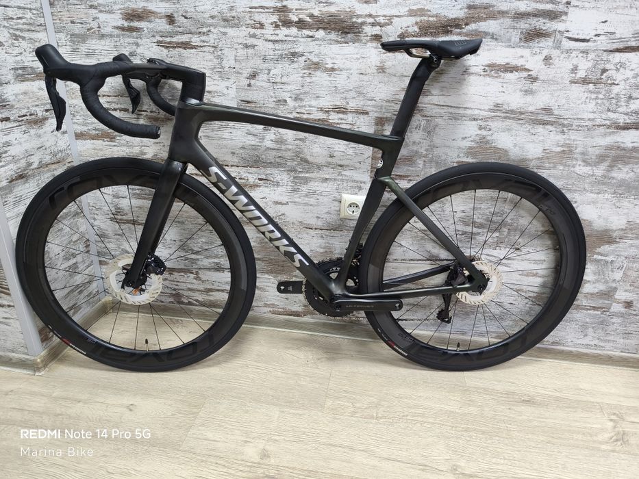Карбонов велосипед Specialized Tarmac S-Works SL7 Ultegra Di2 Roval 56