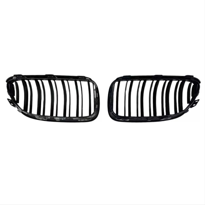 Двойни решетки BMW E92 - черен гланц - фейслифт