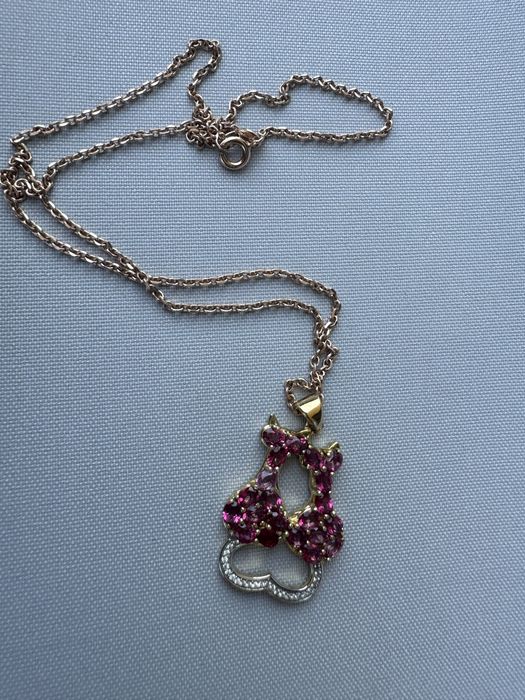 Pandantiv si lant din argint