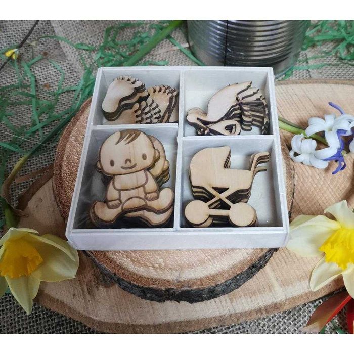 Кутия с крафт елементи