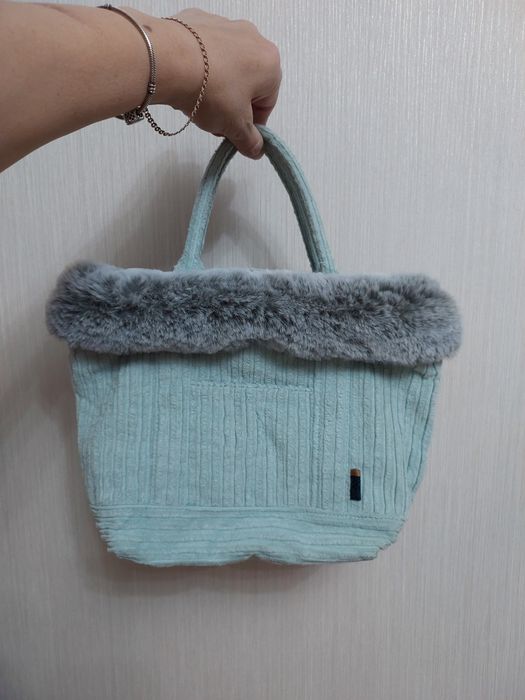 Сумка из вельвета