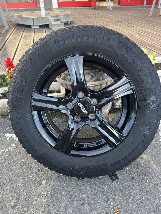 Jante Aliaj Skoda Fabia - Cauciucuri de iarnă Continental M+S