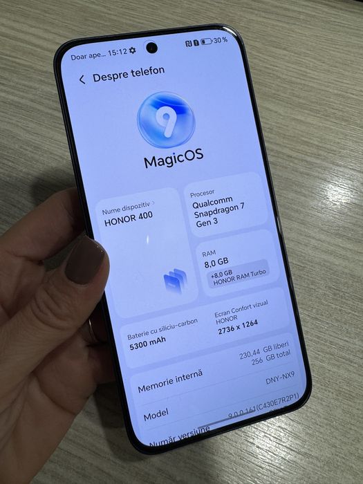 Honor 400, 8GB RAM, 256GB, 5G, Midnight Black!!!