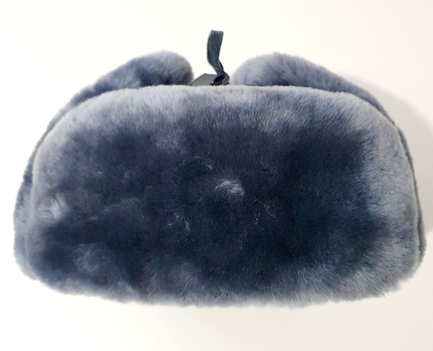 caciula ruseasca blana si piele naturala marimea 55cm sau S demo