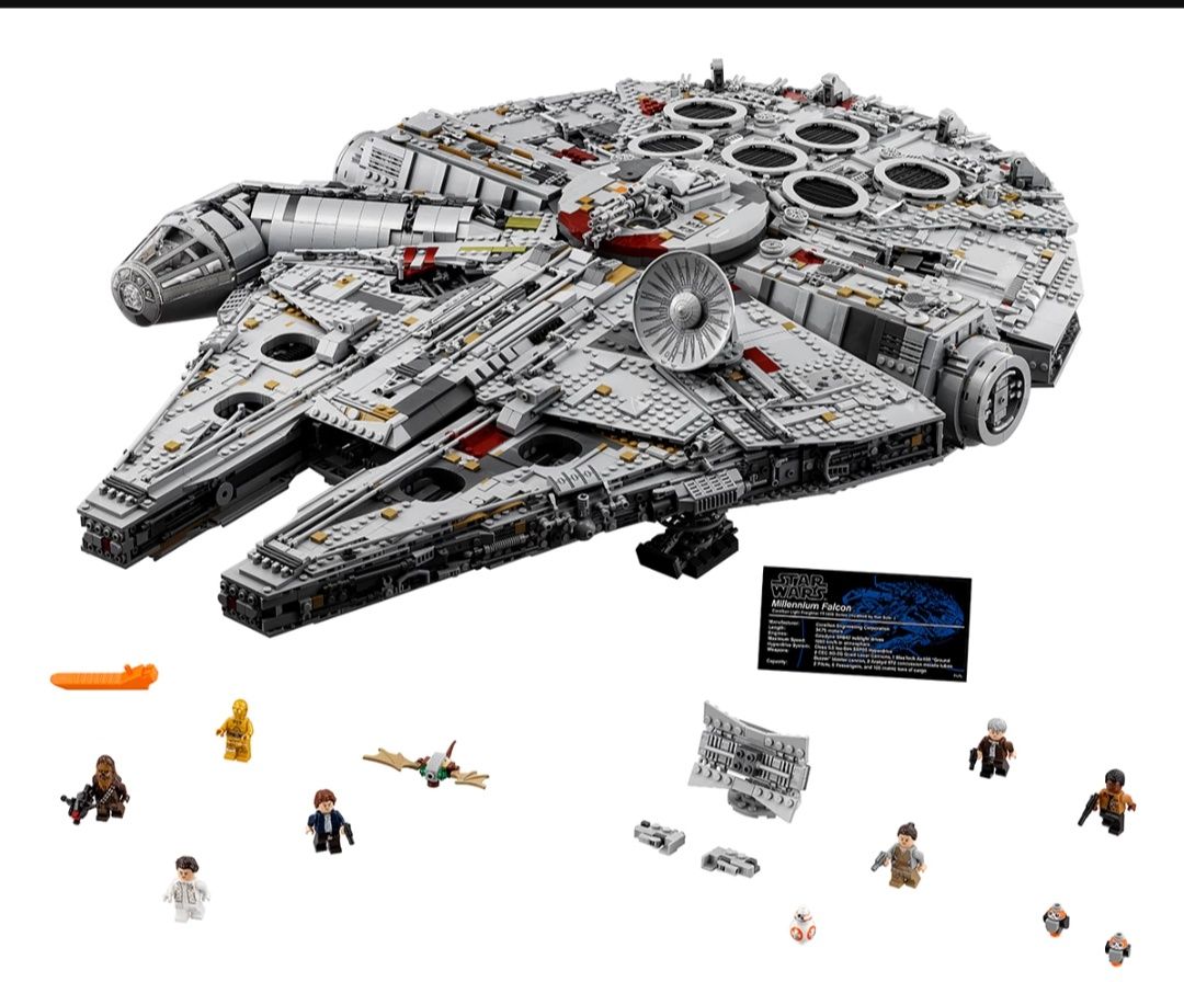 Конструктор LEGO Star Wars - Ultimate Millennium Falcon-Нов и запечан