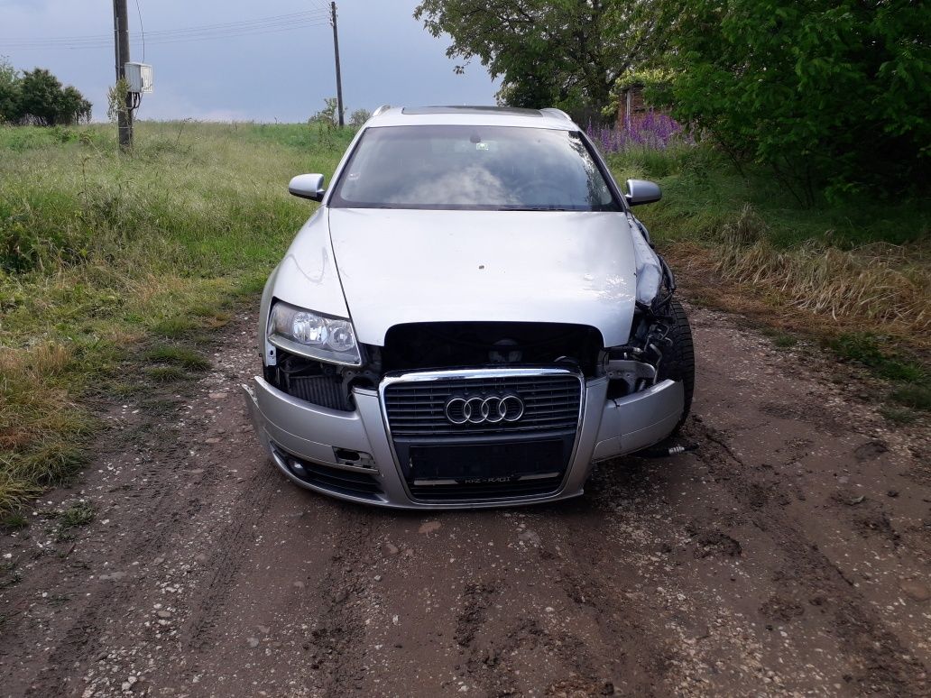 Ауди А6 ц6 4Ф 2.7 тди Audi A6 C6 4F 2006 г 6 скорости