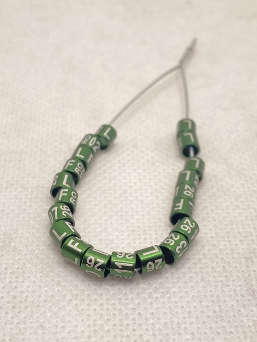 Inele pentru canari si pasari exotice 2026 verzi