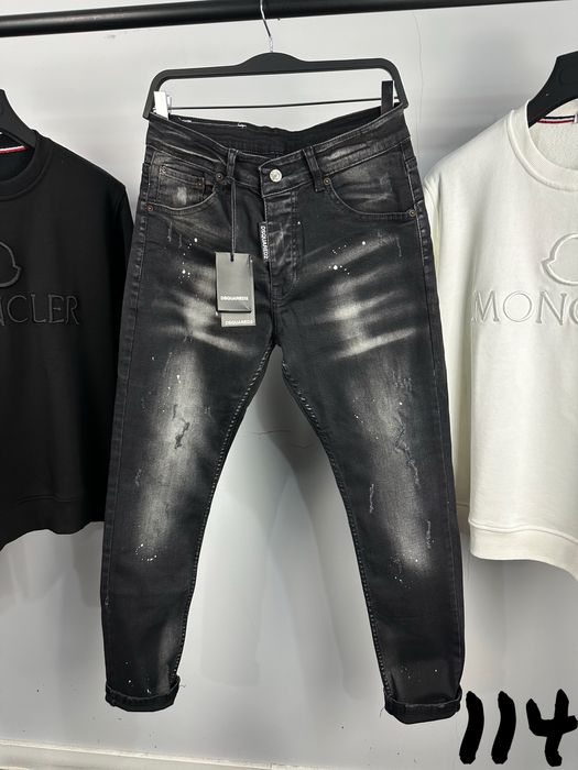 Dsquared мъжки черни дънки 6 модела