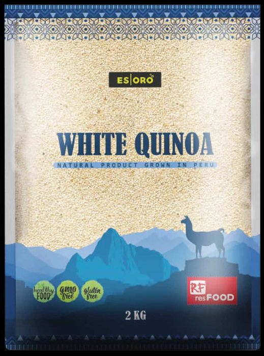 Киноа крупа белая, чёрная, красная  и  ЧИА чёрная Esoro