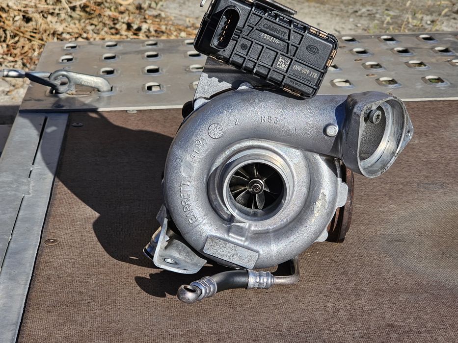 2260 турбо турбина turbo gt gtb бмв bmw e60 e90 e91 231 235 кс фланец