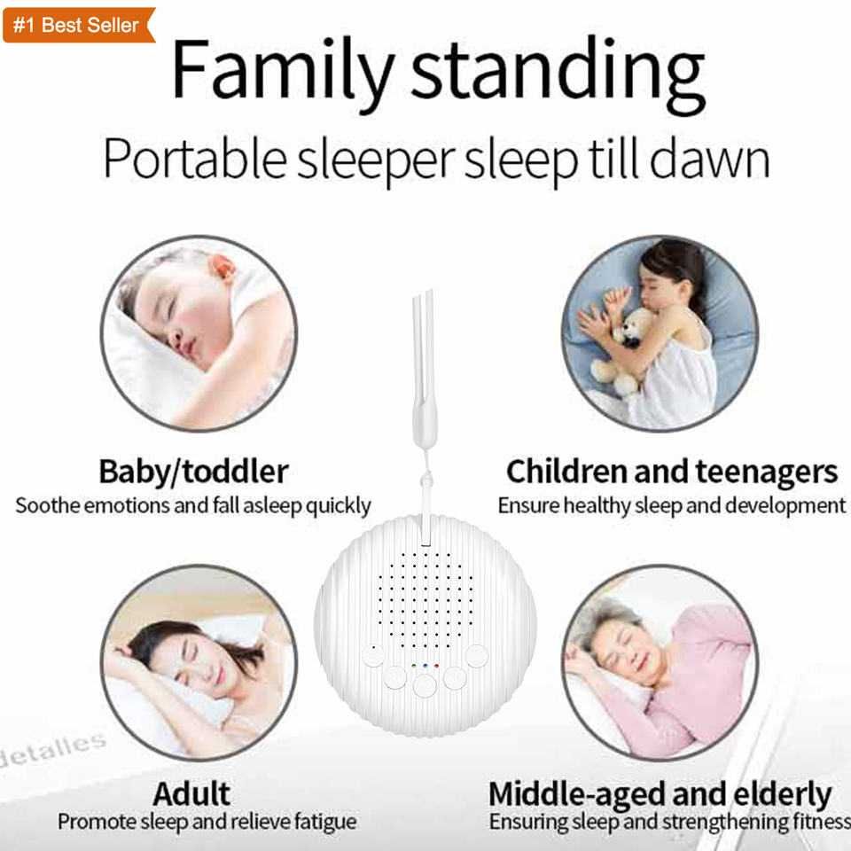Dispozitiv sunete albe – somn liniștit bebe