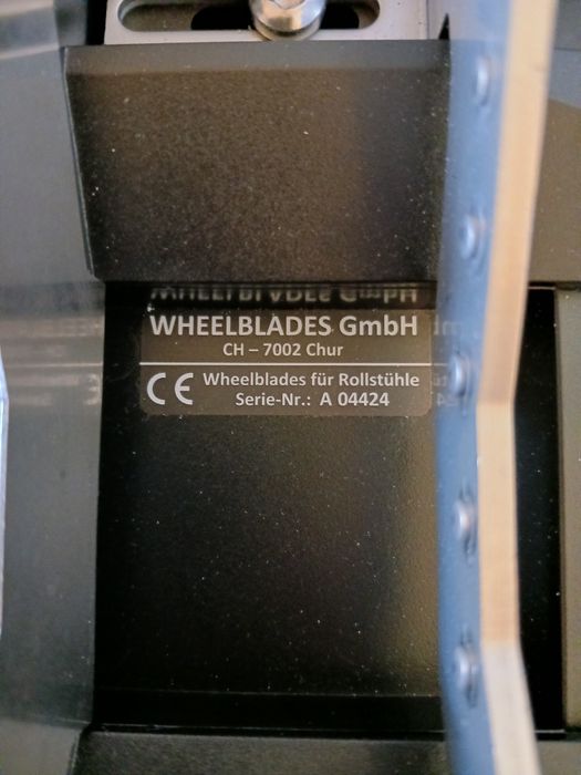 Schiuri mici Wheel Blades pt roțile din față ale scaunului cu rotile