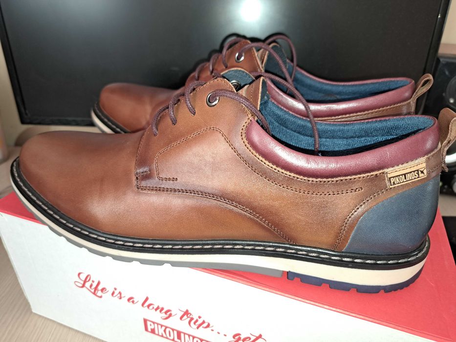 Новые полуботинки Pikolinos коричневые, 44 р-р