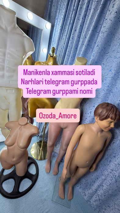 Manikenla xammasi sotiladi arzon narhlada