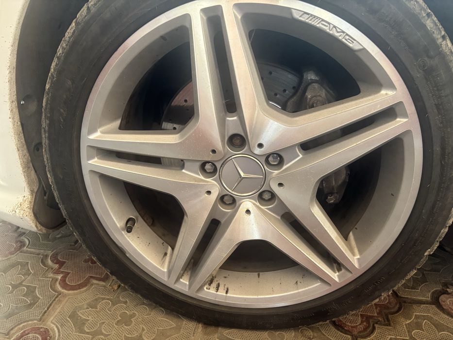 Диски с резиной w221