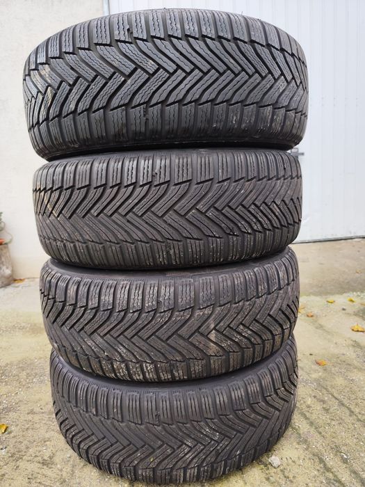 Jante Roti 5×112 R16 + anvelope iarna 215 60 R16 Michelin Skoda Passat