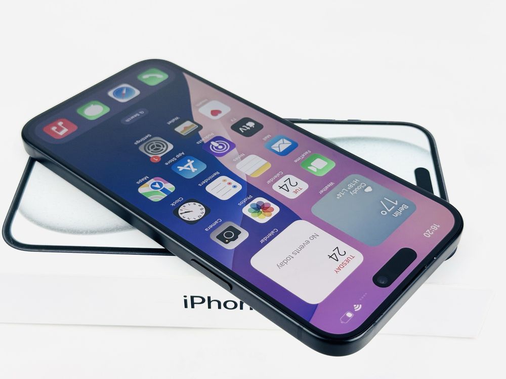 Apple iPhone 15 256GB Black 90% Батерия! Гаранция!