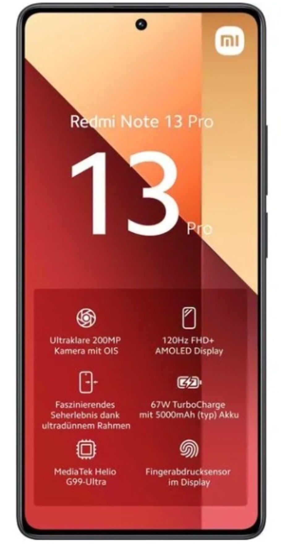 Redmi not 13 pro 8+8/256 qora global karopka dokument bor idialniykaro