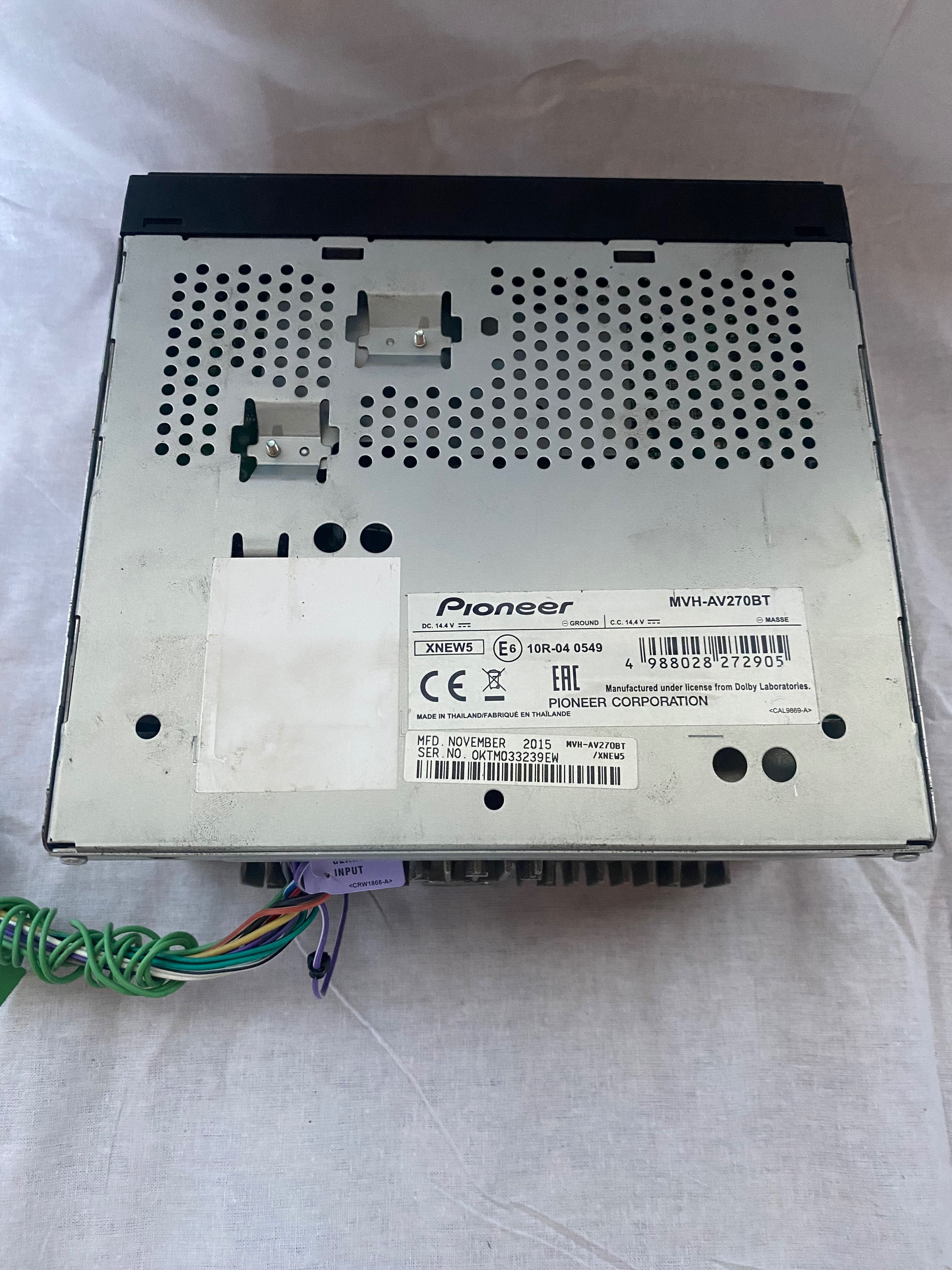 Мултимедия Pioneer MVH-AV270BT
