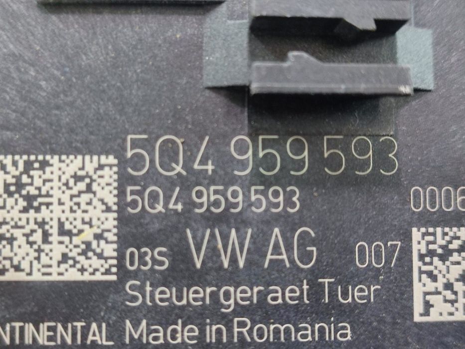 Modul usa stanga fata 5Q4959593 Seat Leon 3 5F [2012 - 2016] 1.4 tsi