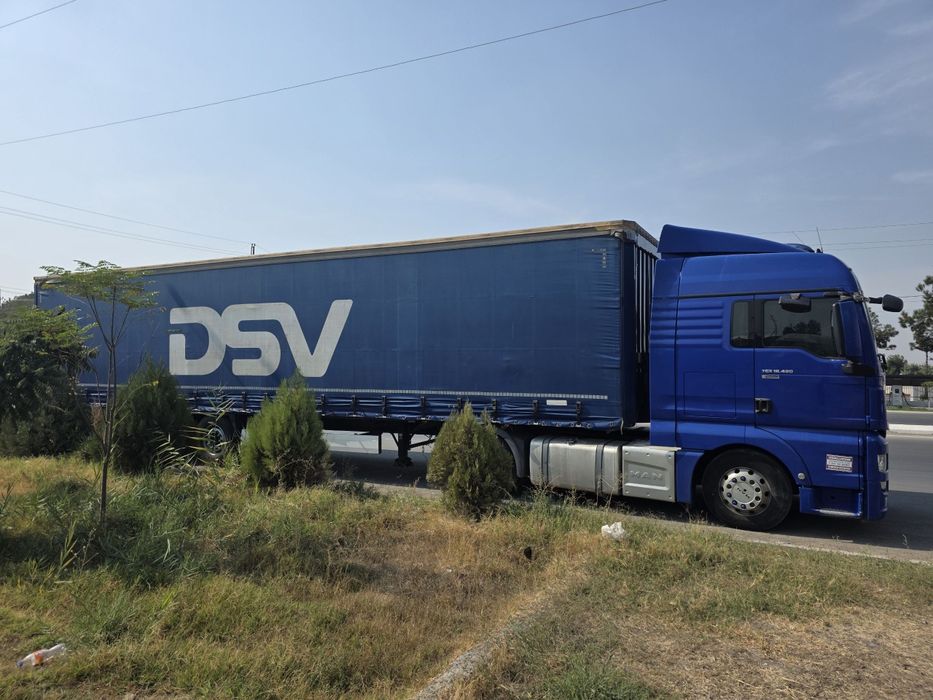 MAN TGX EURO 6 + KRONE прицеп Сотилади