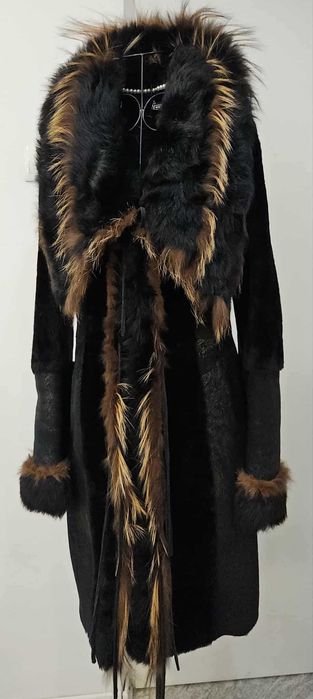 Haina cojoc blana naturala