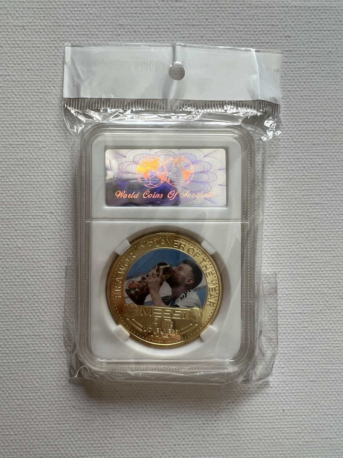 Лионел Меси POP фигурка + колекционерска монета