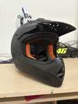 Casca motocross vopsita