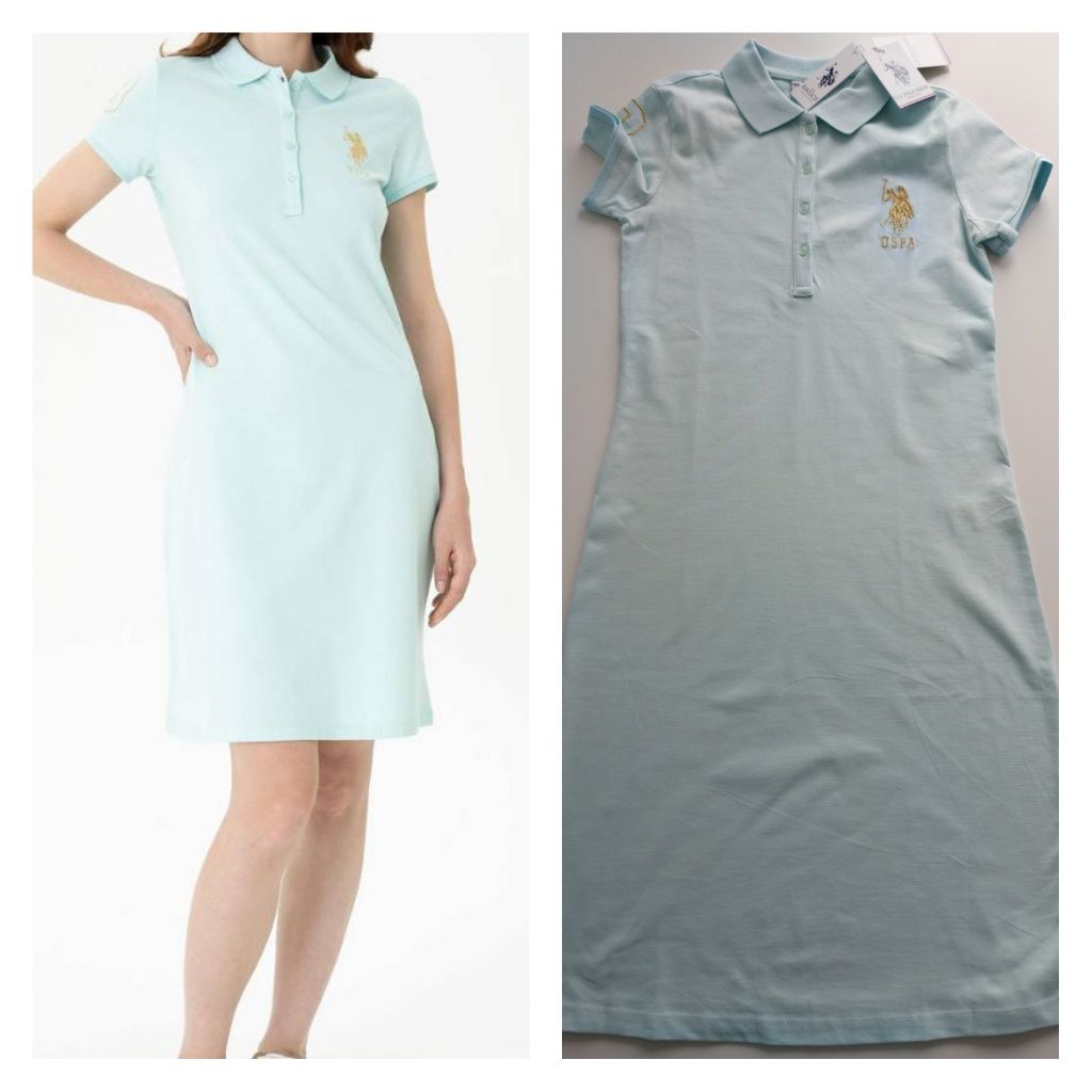 U.S. Polo Assn.2XS, XS,S,M,L,XL,2XL Оригинални дамски рокли