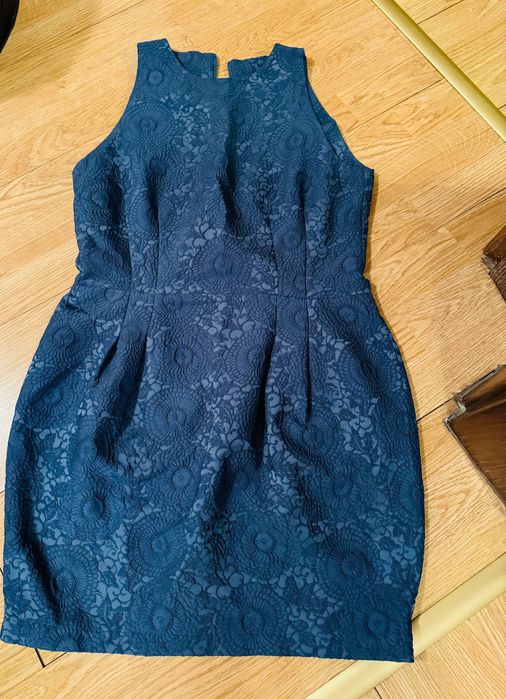 Официална рокля-синя