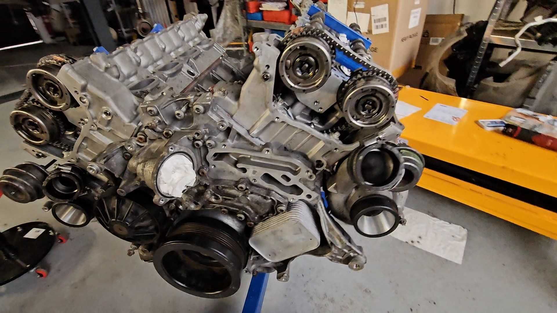 Мерцедес смяна на вериги m278 m276