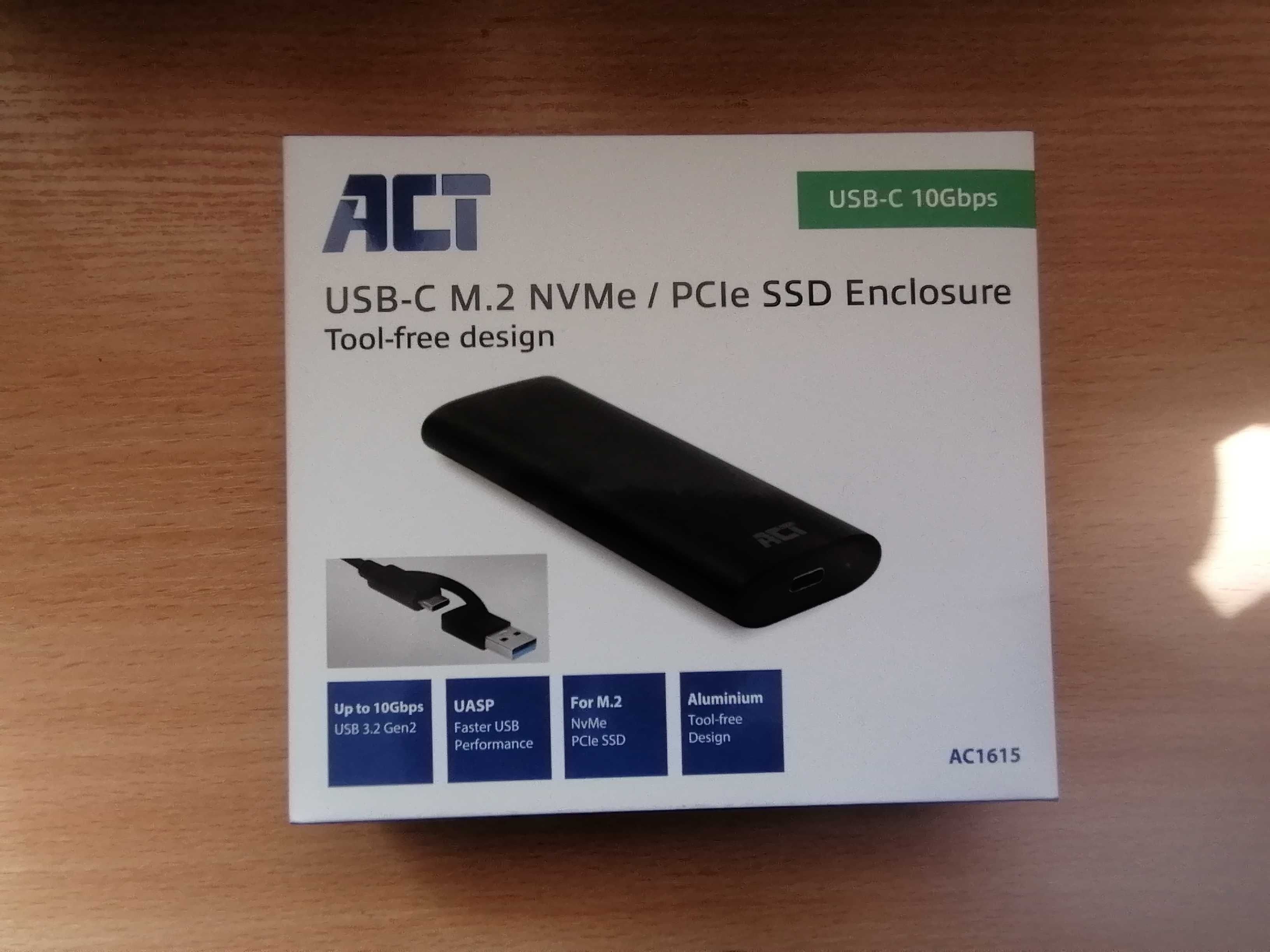 SSD Enclosure (в гаранция) + 2х8GB RAM за лаптоп (1+1 подарък)