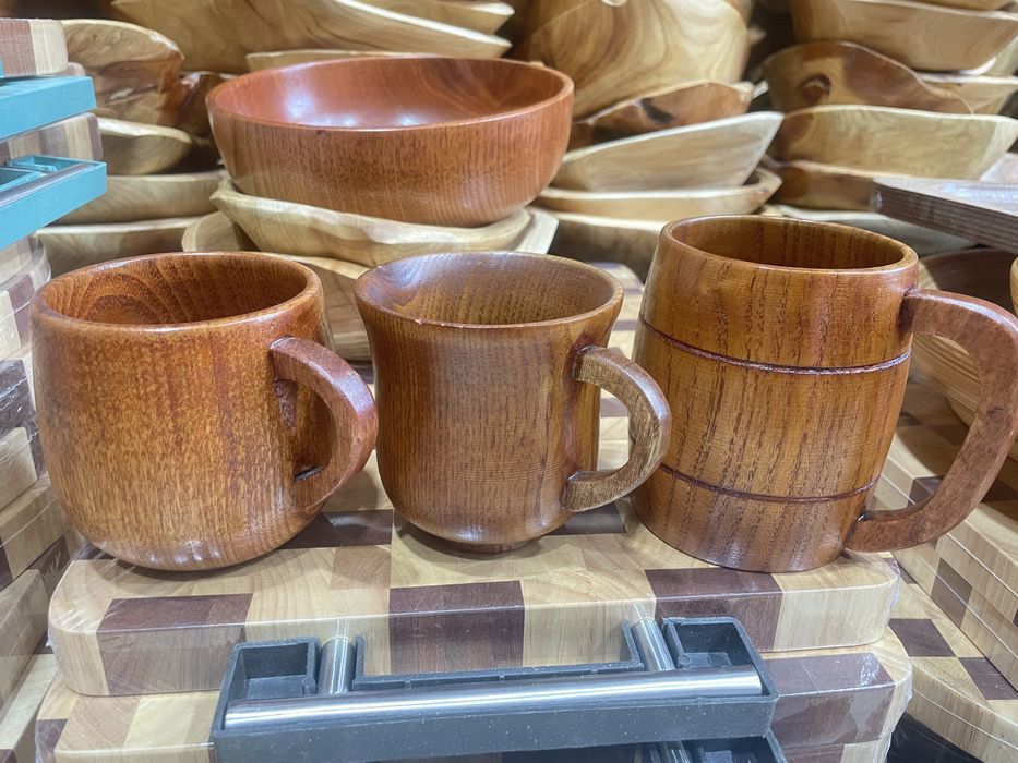 Yog'och idishlar posudalar