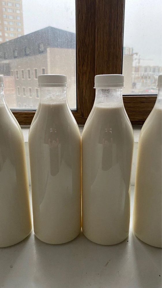 Домашнее молоко 300 тг оптом и аиран 400