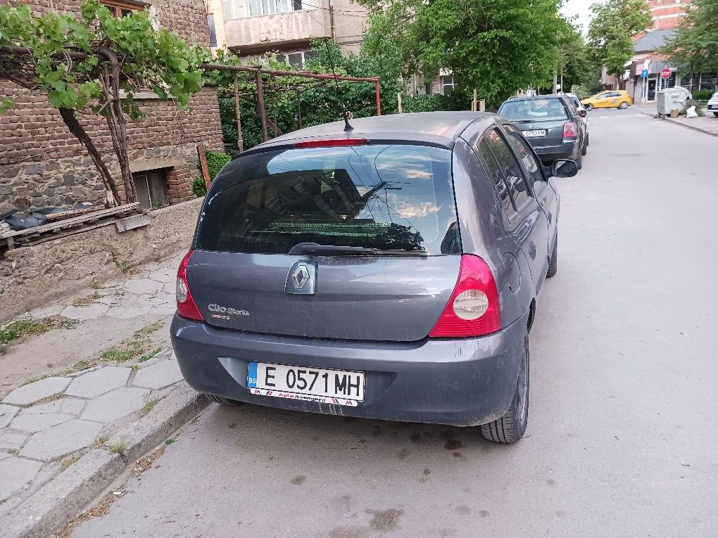 Рено клио 2 газ бензин 2009