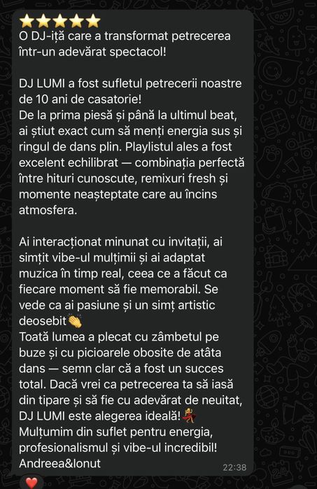 Fă-ți Evenimentul Memorabil cu DJ Lumi